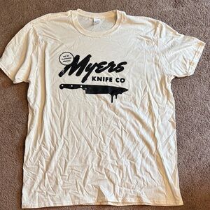 Halloween Meyers Knife Co Graphic Tee NWOT